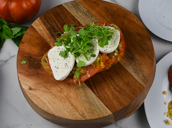 Marinated Tomato Sandwich - Step 5